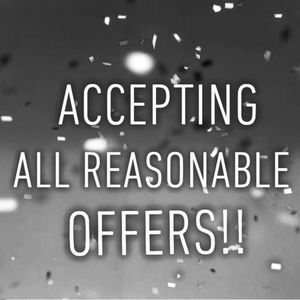 Feel Free To Make Me An Offer On Any Item!